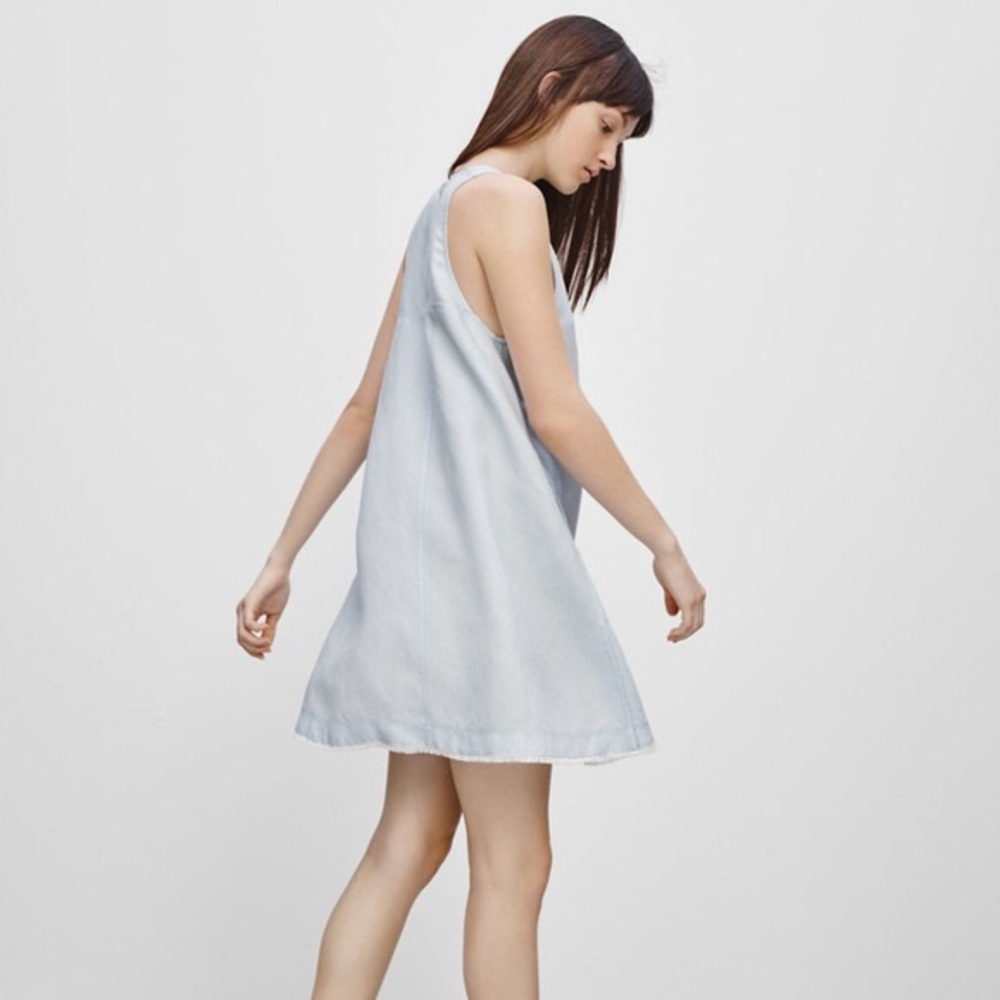Aritzia le fou Trompette linen dress